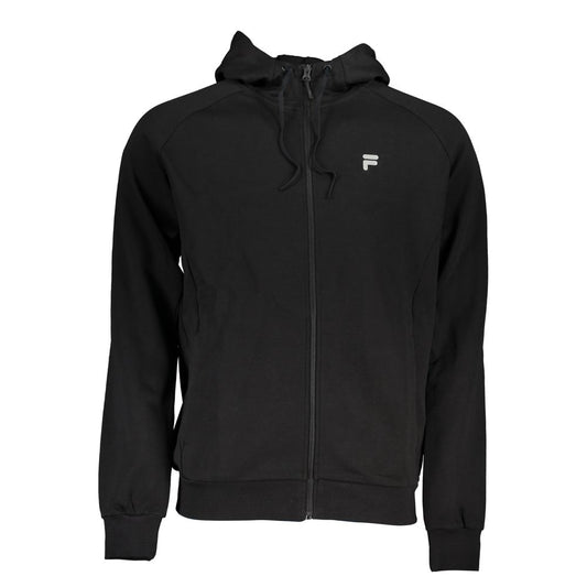 Pull en coton noir pour homme Fila