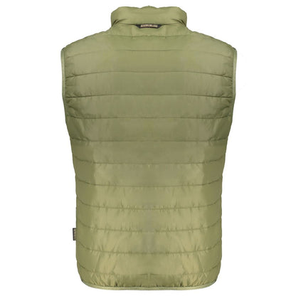 Gilet sans manches pour homme en polyester vert de Napapijri
