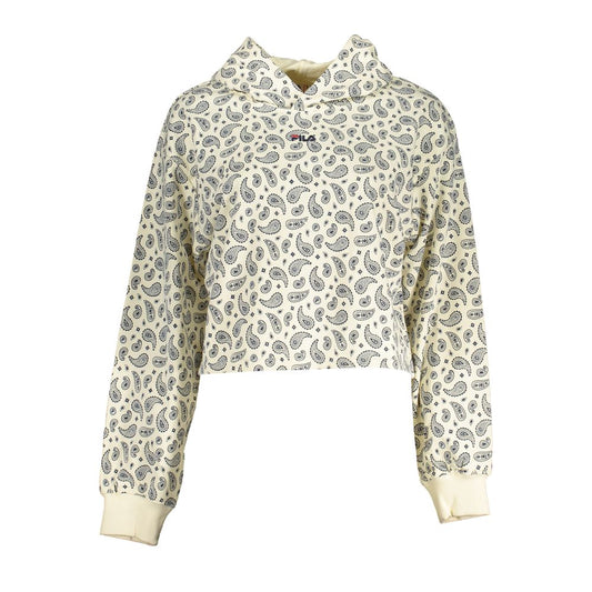 Fila witte katoenen dames sweater hoodie