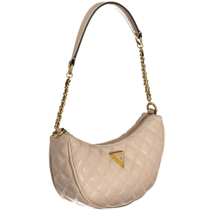 Guess Jeans Beige Polyethyleen Handtas