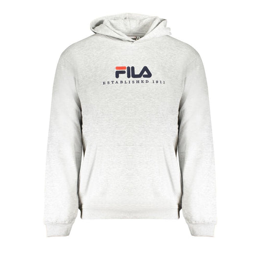 Fila grijze katoenen herensweater