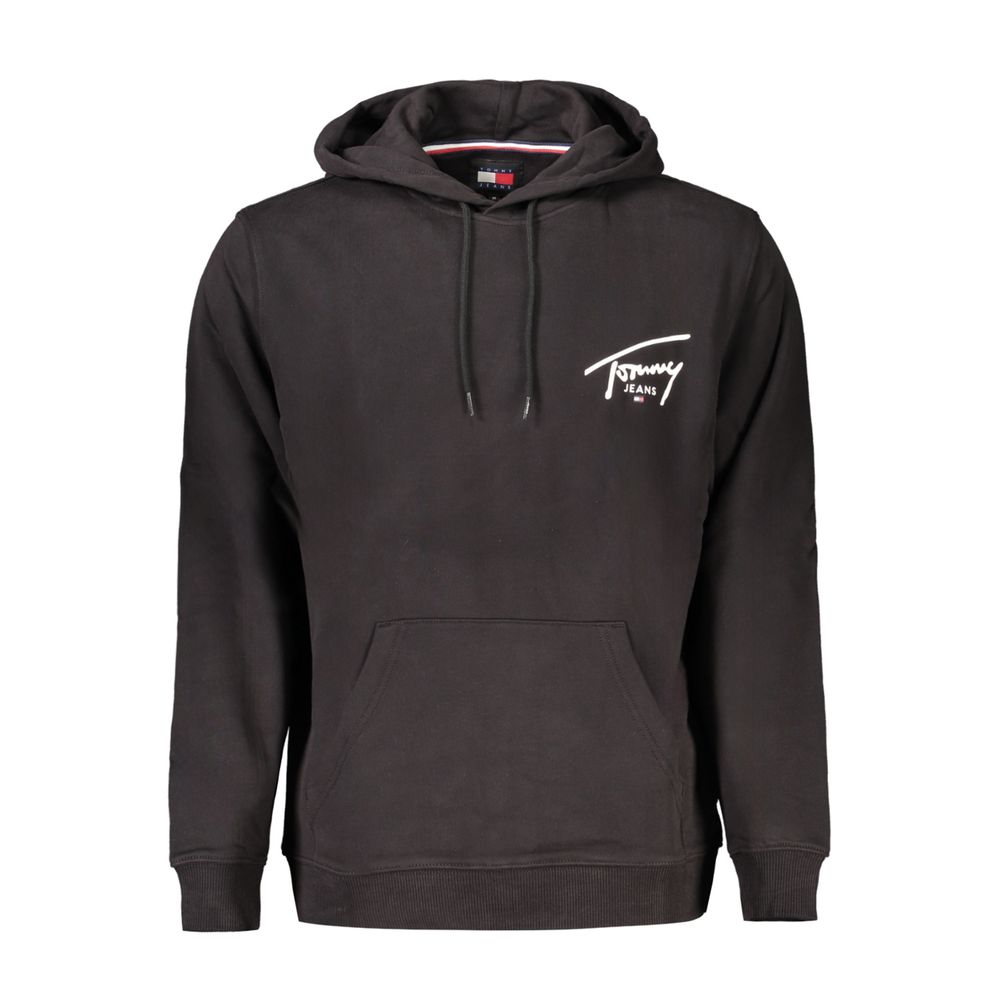 Pull en coton noir pour homme Tommy Hilfiger