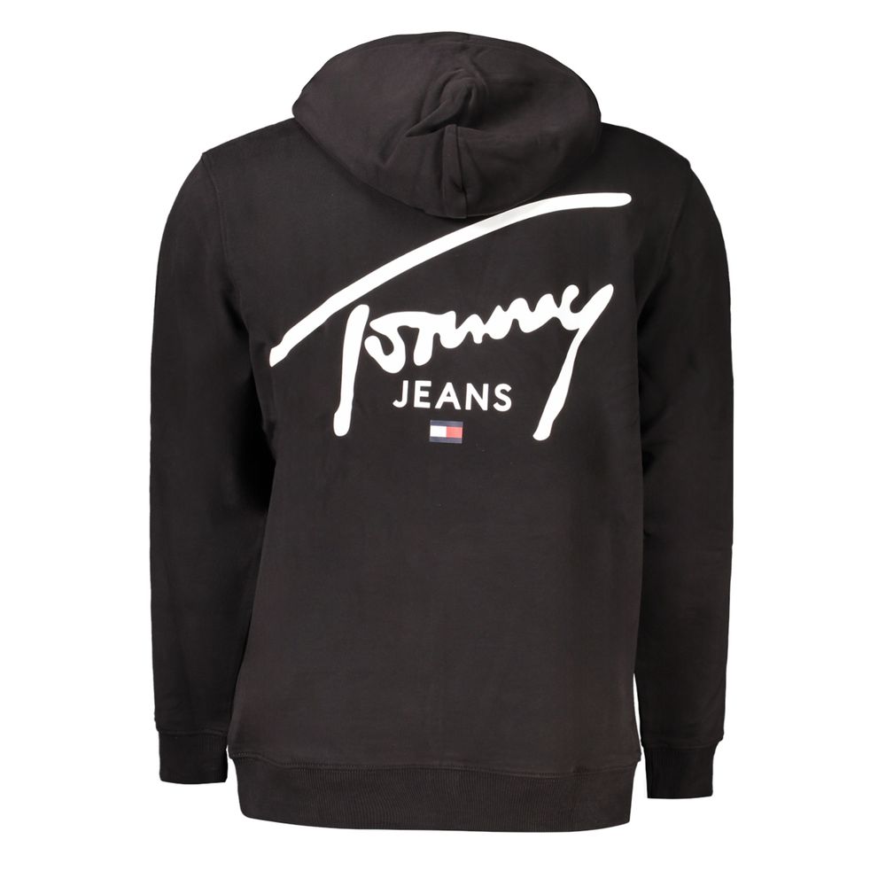 Pull en coton noir pour homme Tommy Hilfiger