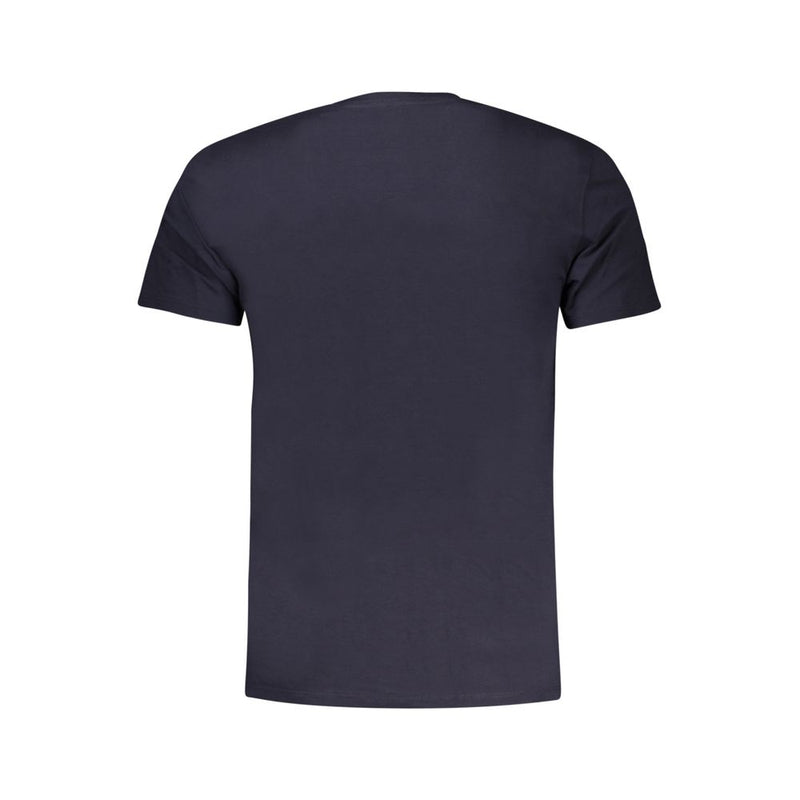 T-shirt en coton bleu Guess Jeans