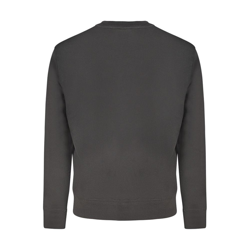 Hugo Boss Black Cotton Men Sweater