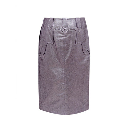 Tom Ford Purple Polyamide Skirt