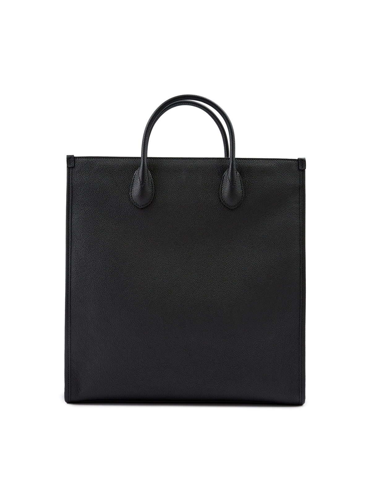Gucci zwarte leren medium tote bag met logo
