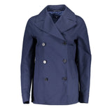 Gant Blue Cotton Women Jacket - Stylish and Versatile