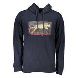 Pull en coton bleu Cavalli Class pour homme