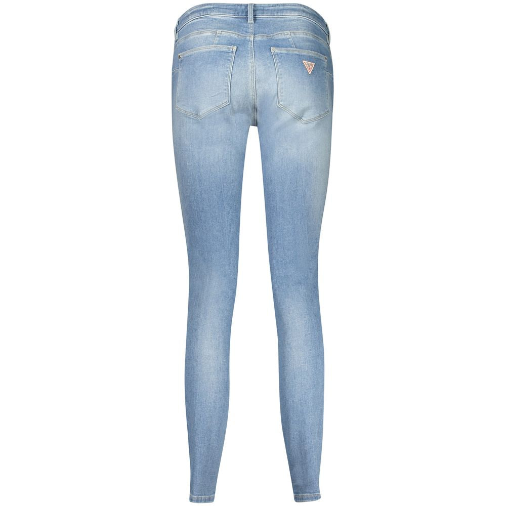 Guess Jeans Blue Cotton Women's Skinny Jeans