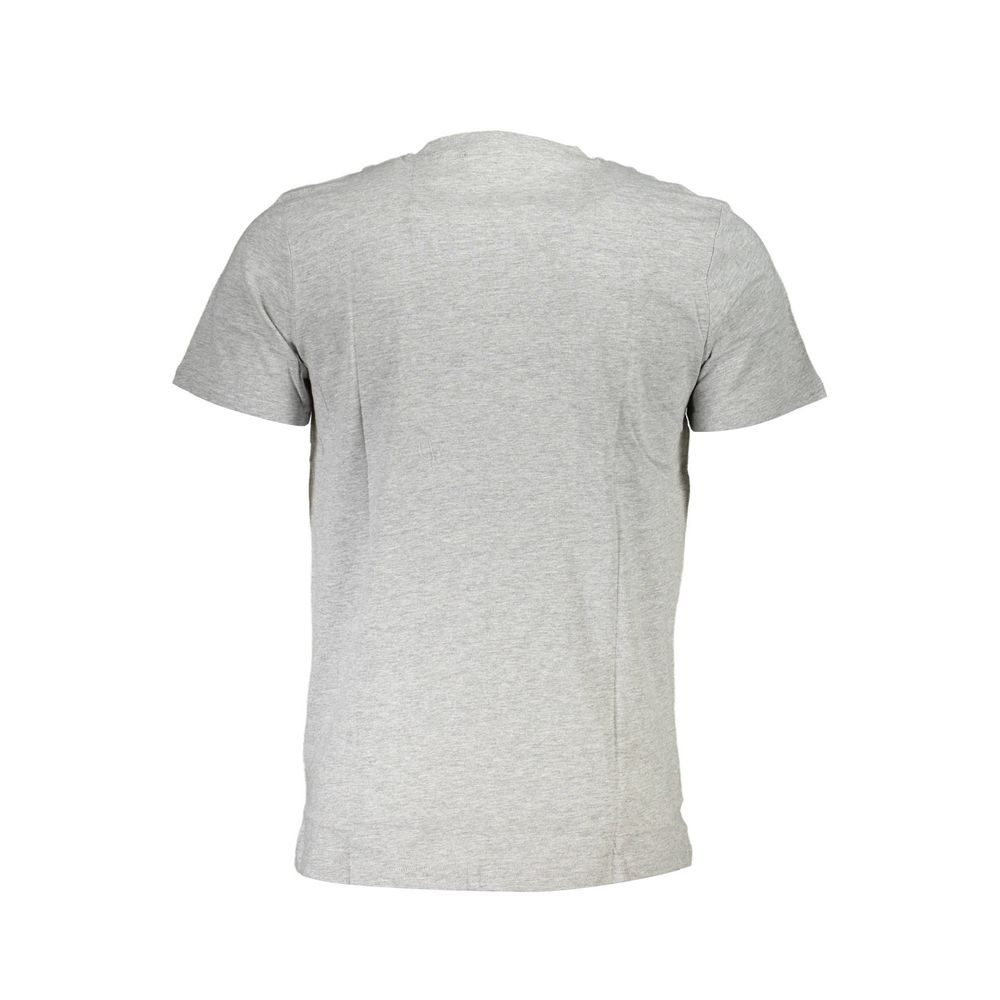T-shirt homme en coton brun Cavalli Class