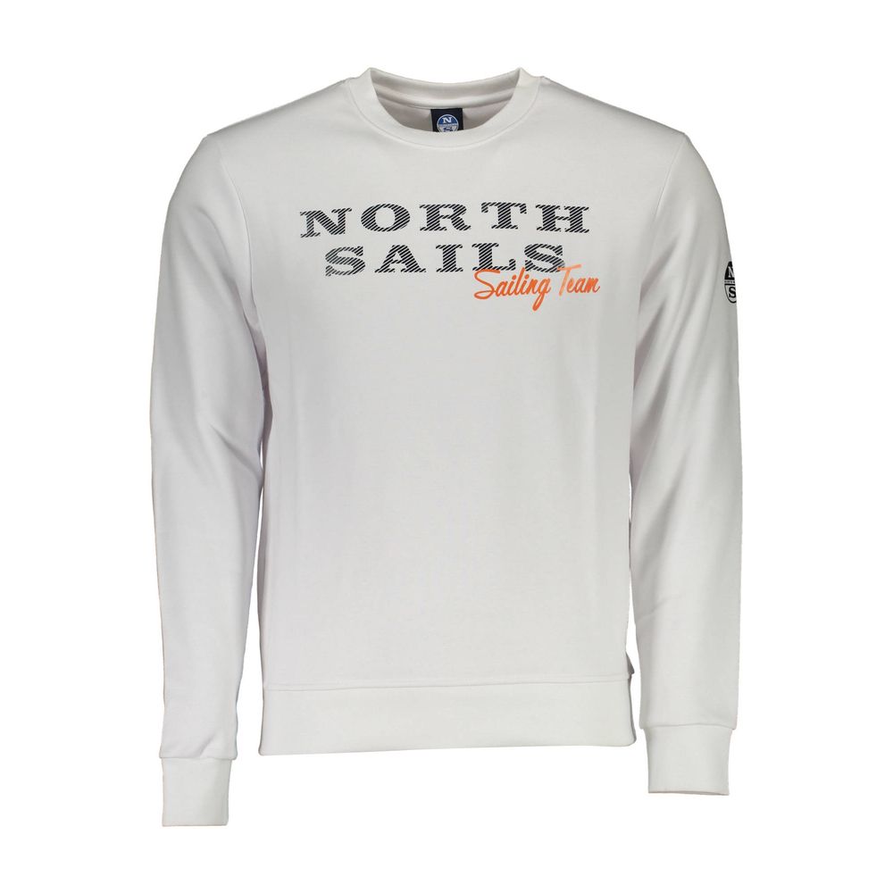 Pull en coton blanc pour homme North Sails