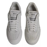 Dolce & Gabbana White Miami Leather Low Top Sneakers