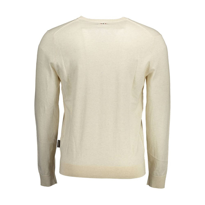 Napapijri beige katoenen herensweater