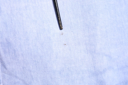 Dolce & Gabbana Blauw katoenen T-shirt met logo-print en ronde hals