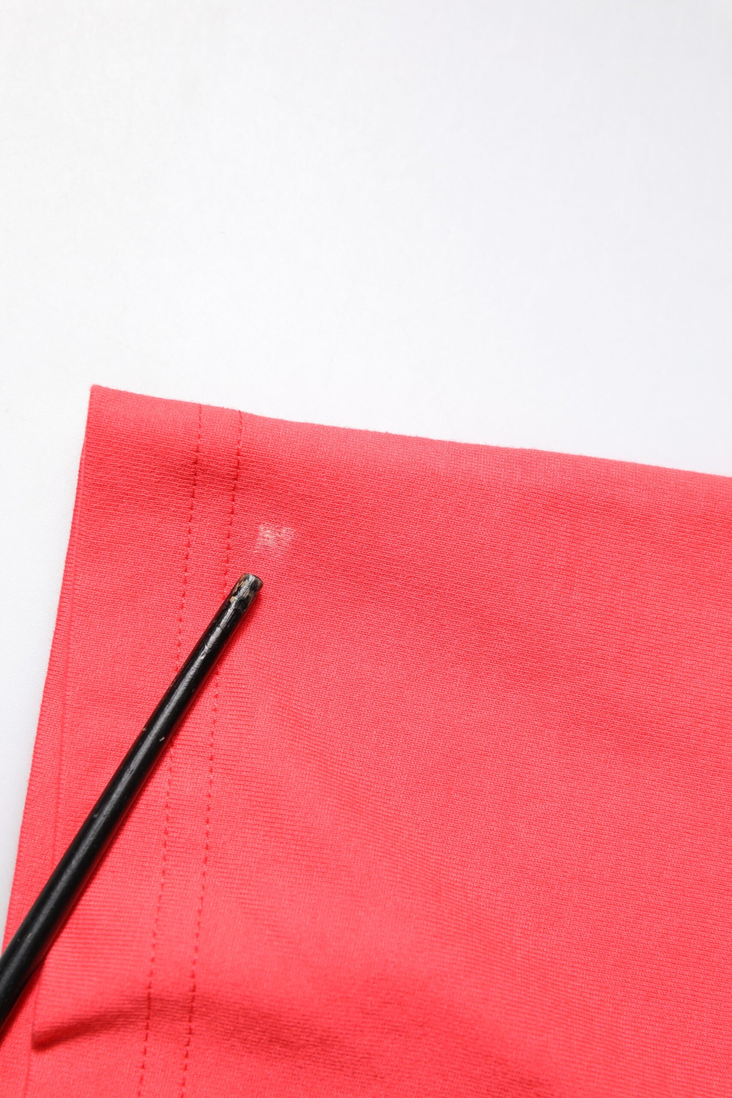 T-shirt à col rond en coton rouge avec inscription imprimée de Dolce & Gabbana