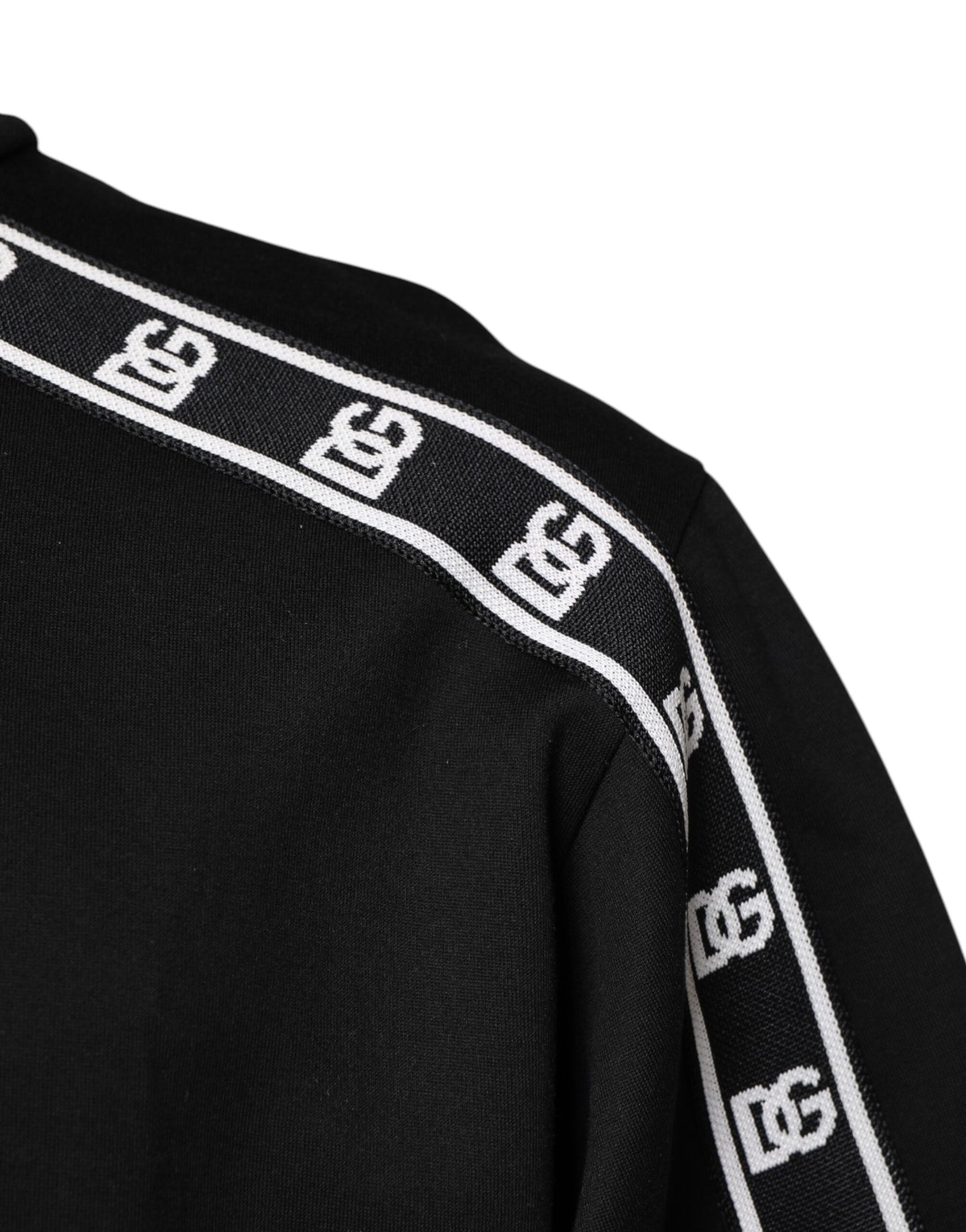 Dolce &amp; Gabbana zwart katoenen DG-print coltruien T-shirt