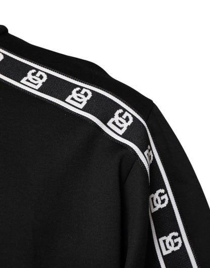 Dolce &amp; Gabbana zwart katoenen DG-print coltruien T-shirt