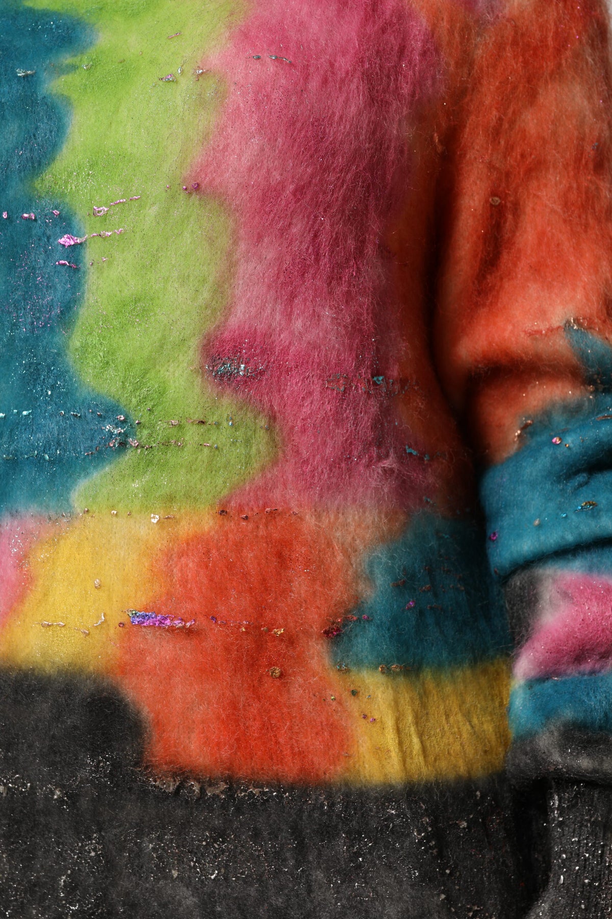 Pull en Mohair Multicolore Dolce & Gabbana - Turtleneck