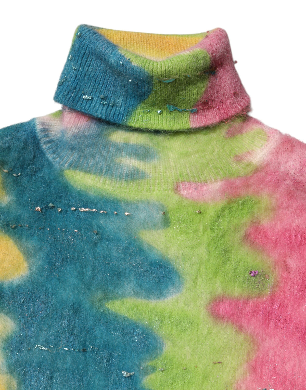 Pull en Mohair Multicolore Dolce & Gabbana - Turtleneck