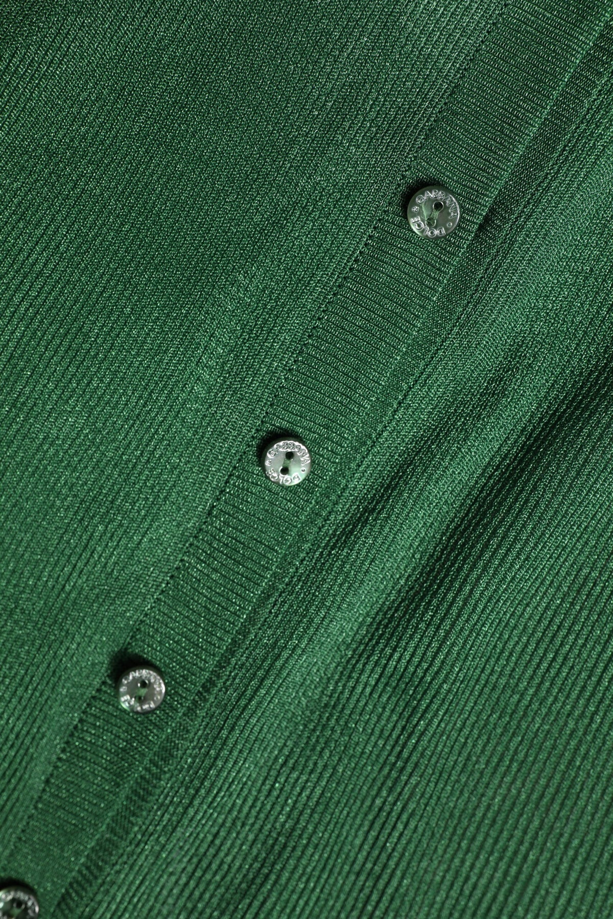 Dolce & Gabbana Cardigan Vert à Manches Longues - THS90399-40