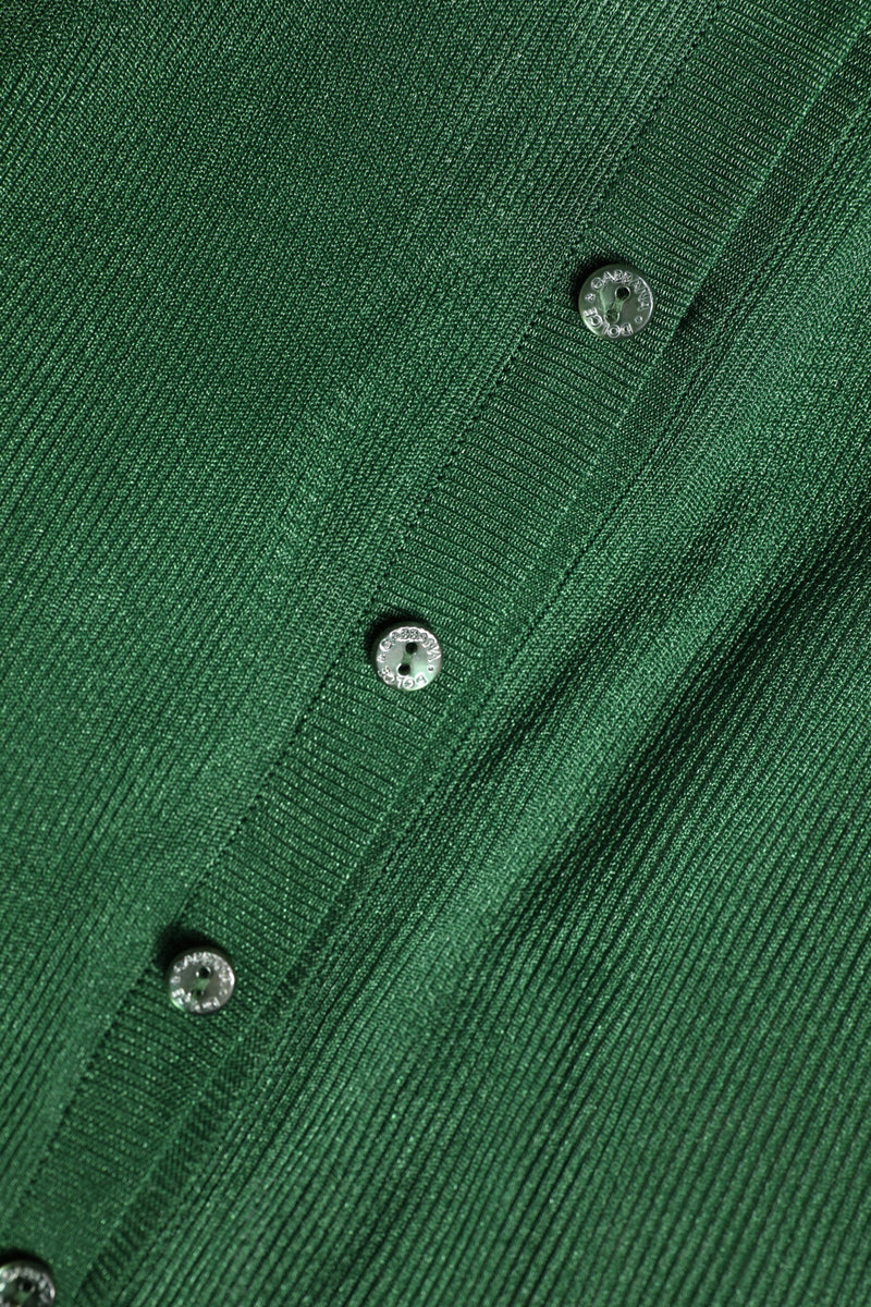 Dolce & Gabbana Cardigan Vert à Manches Longues - THS90399-40