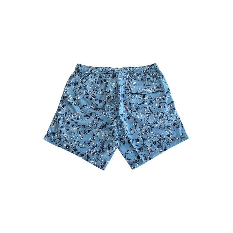 Trussardi Beachwear Light Blue Swim Shorts for Men