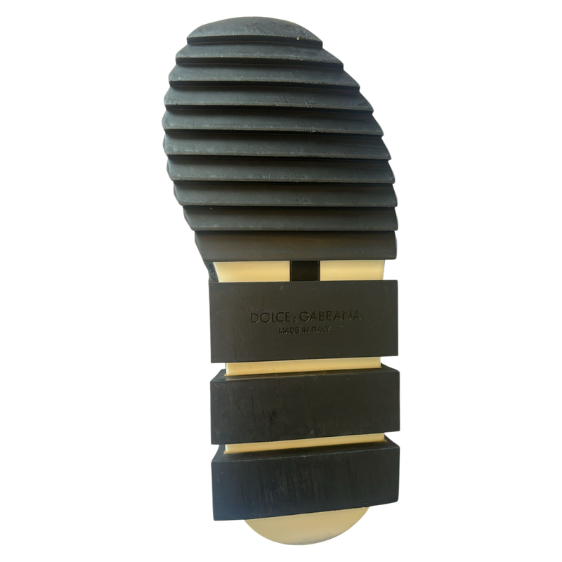 Dolce & Gabbana Sorrento Sneakers en Maille Noire - Élégance et Confort