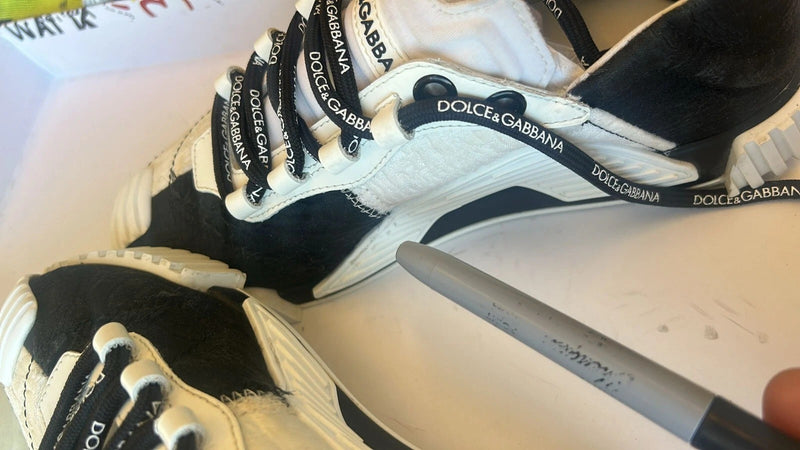 Dolce & Gabbana NS1 Low Top Sneakers - Noir/Blanc
