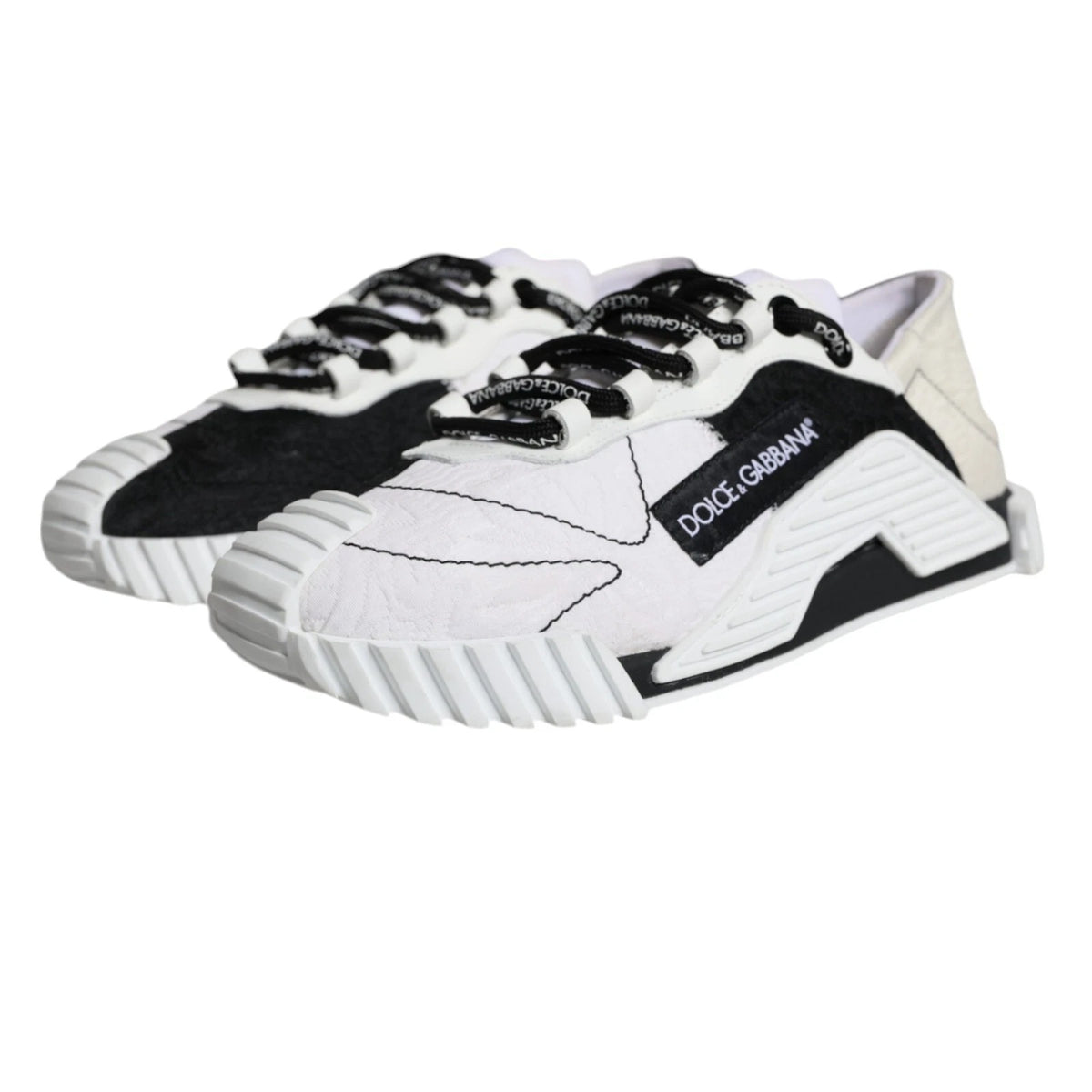Dolce & Gabbana NS1 Low Top Sneakers - Noir/Blanc