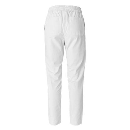 Pantalon blanc en coton pour homme Alpha Studio