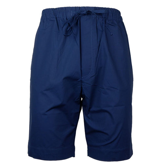 Short en coton bleu Alpha Studio