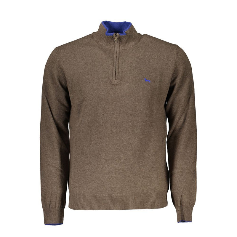 Pull à demi-zip avec détails contrastés de Harmont &amp; Blaine