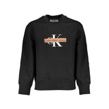 Pull en coton noir pour homme Calvin Klein
