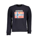 Pull en coton bleu Napapijri pour homme