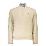 Pull en tissu beige Napapijri pour homme