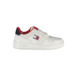 Tommy Hilfiger White Leather Women Sneaker - Sporty Chic