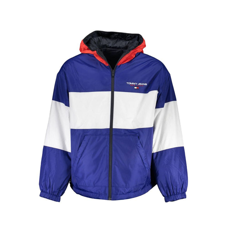 Veste réversible pour homme en polyester bleu de Tommy Hilfiger