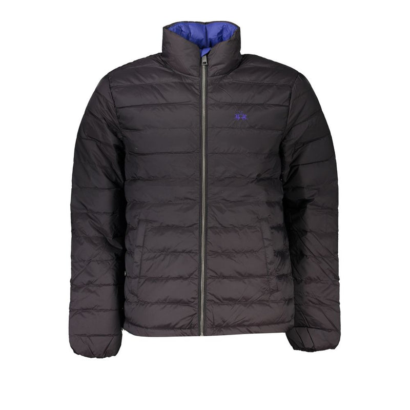 Veste homme La Martina en polyamide noir