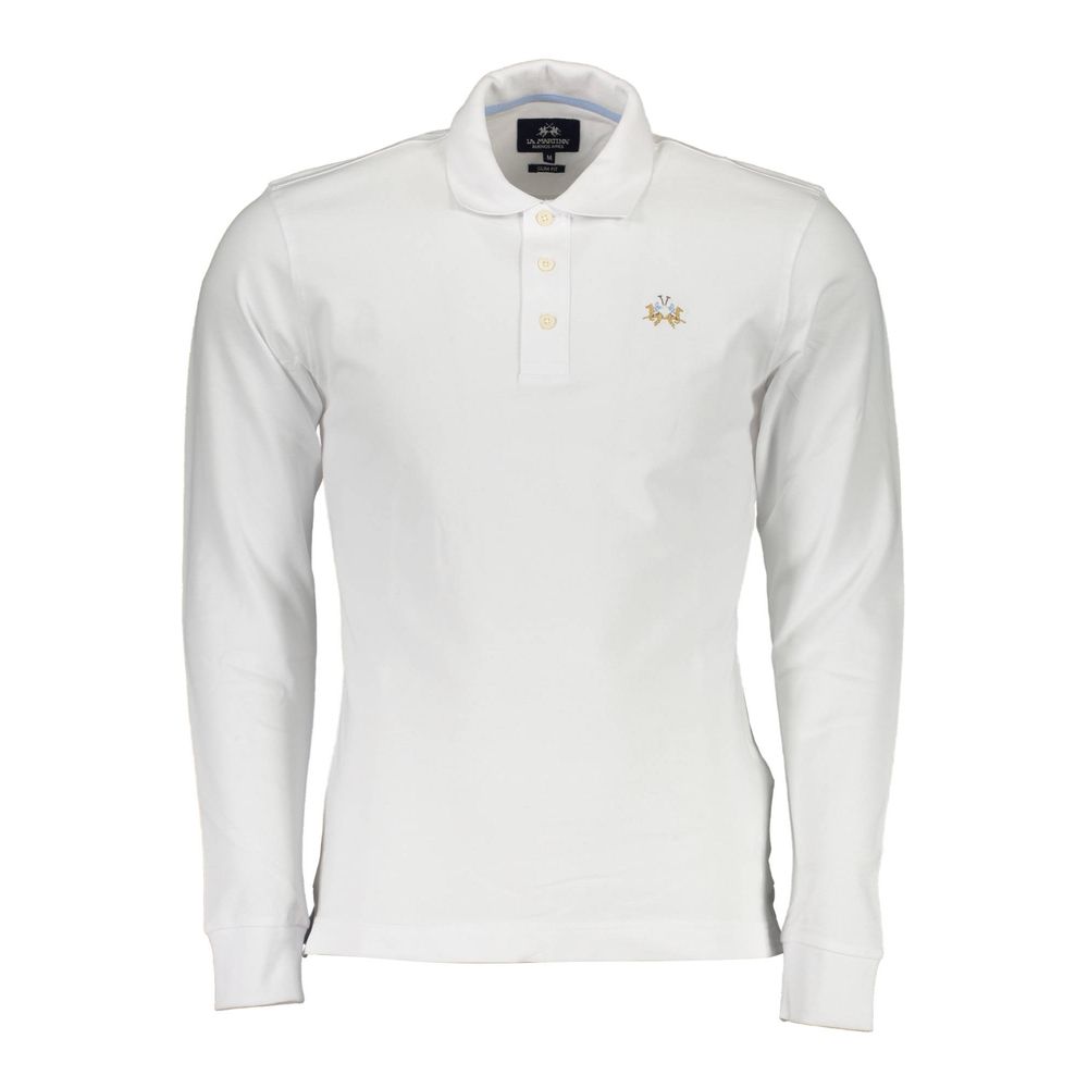 Polo La Martina élégant, coupe slim, avec détails brodés.