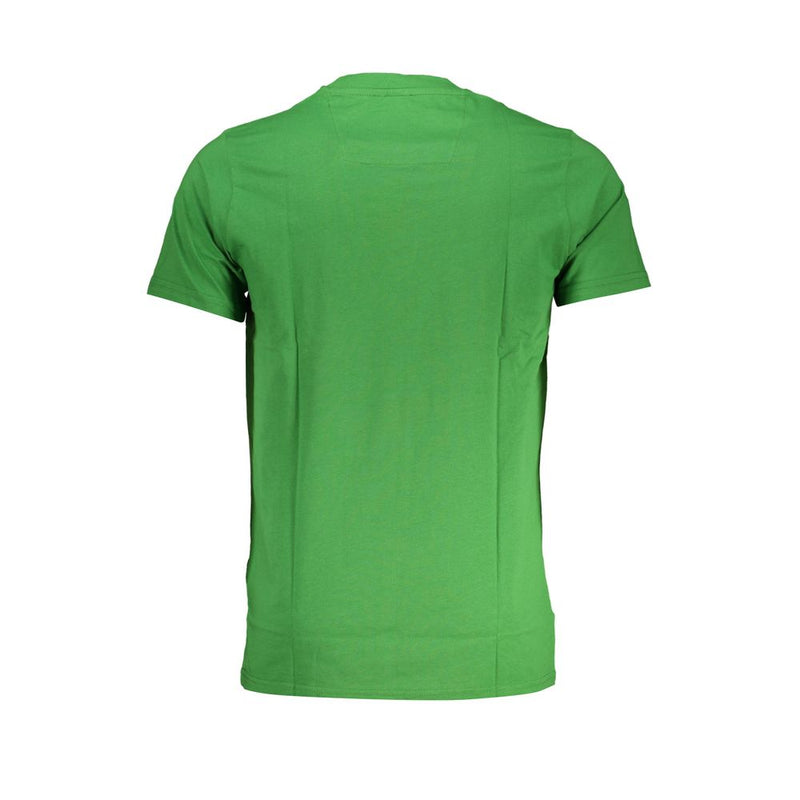 Cavalli Class Groen Katoenen T-Shirt