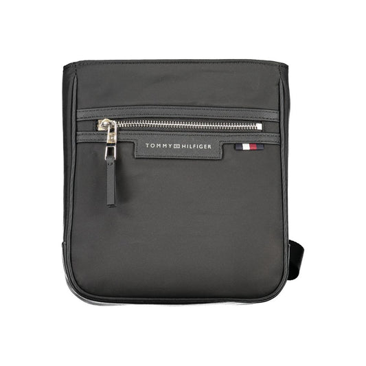 Tommy Hilfiger Zwarte Polyester Schoudertas