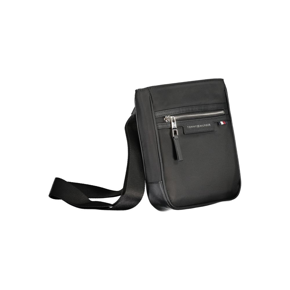 Tommy Hilfiger Zwarte Polyester Schoudertas