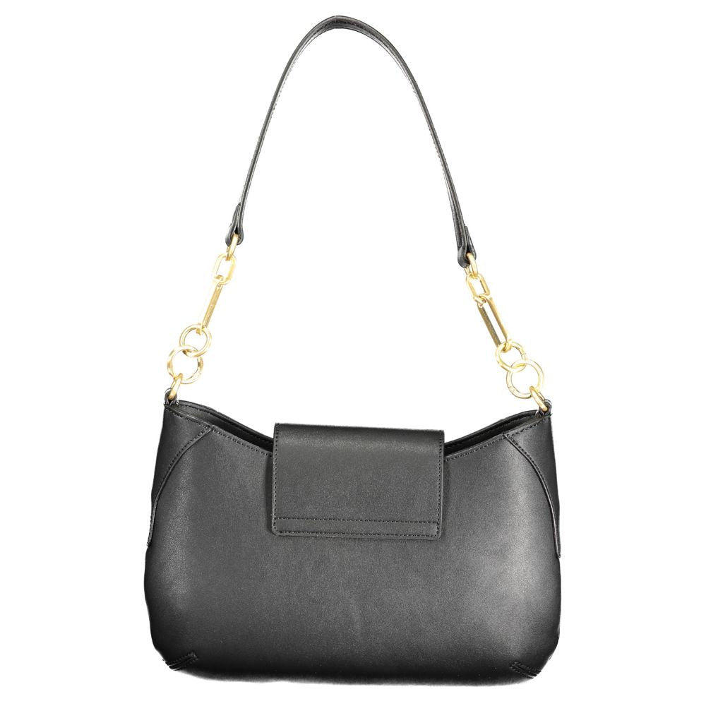 Mario Valentino Black Polyethylene Handbag - Stylish & Functional