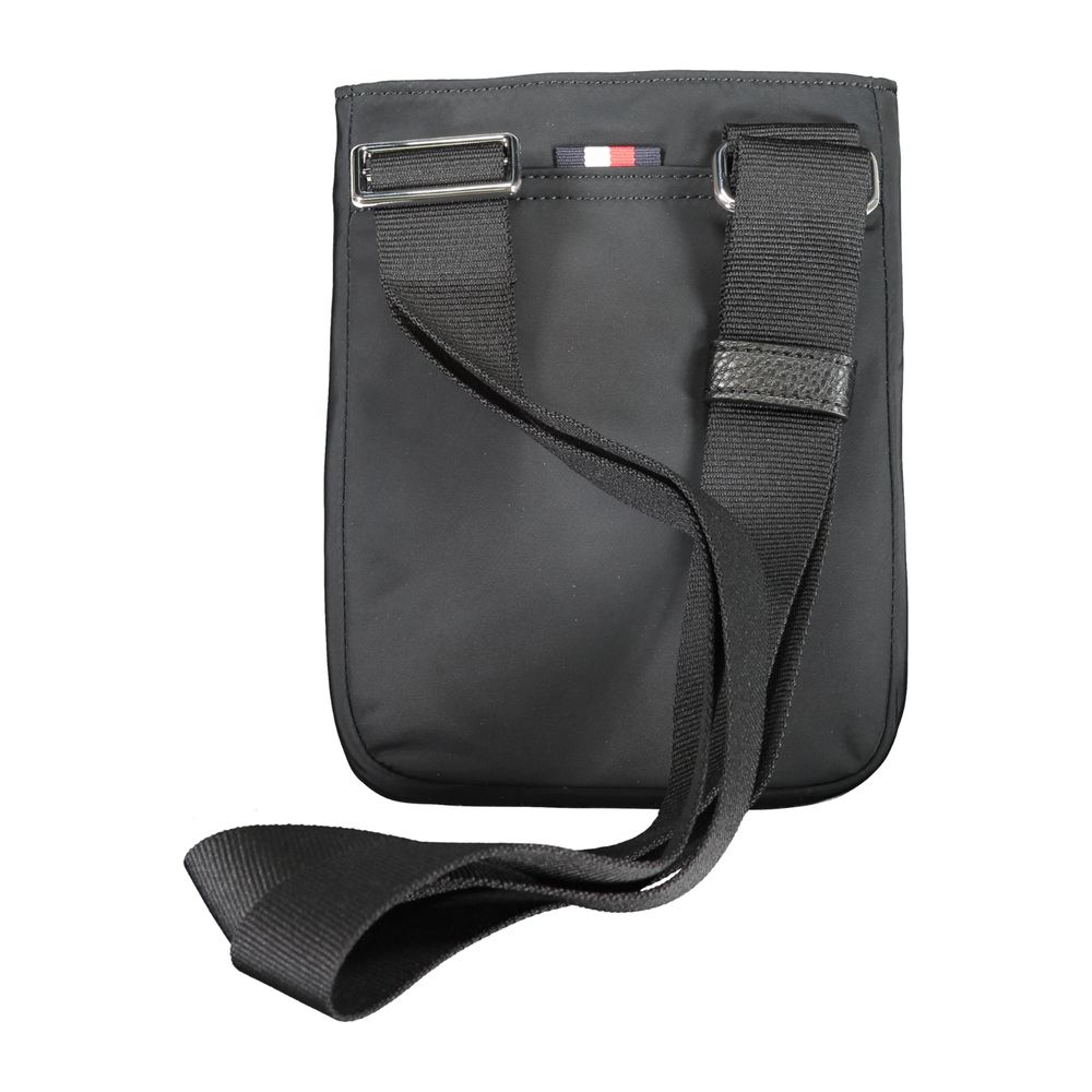 Sac bandoulière en polyester noir Tommy Hilfiger