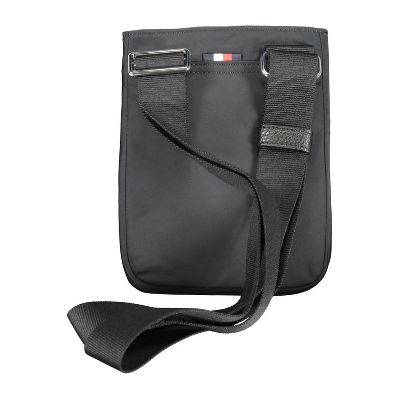 Sac bandoulière en polyester noir Tommy Hilfiger
