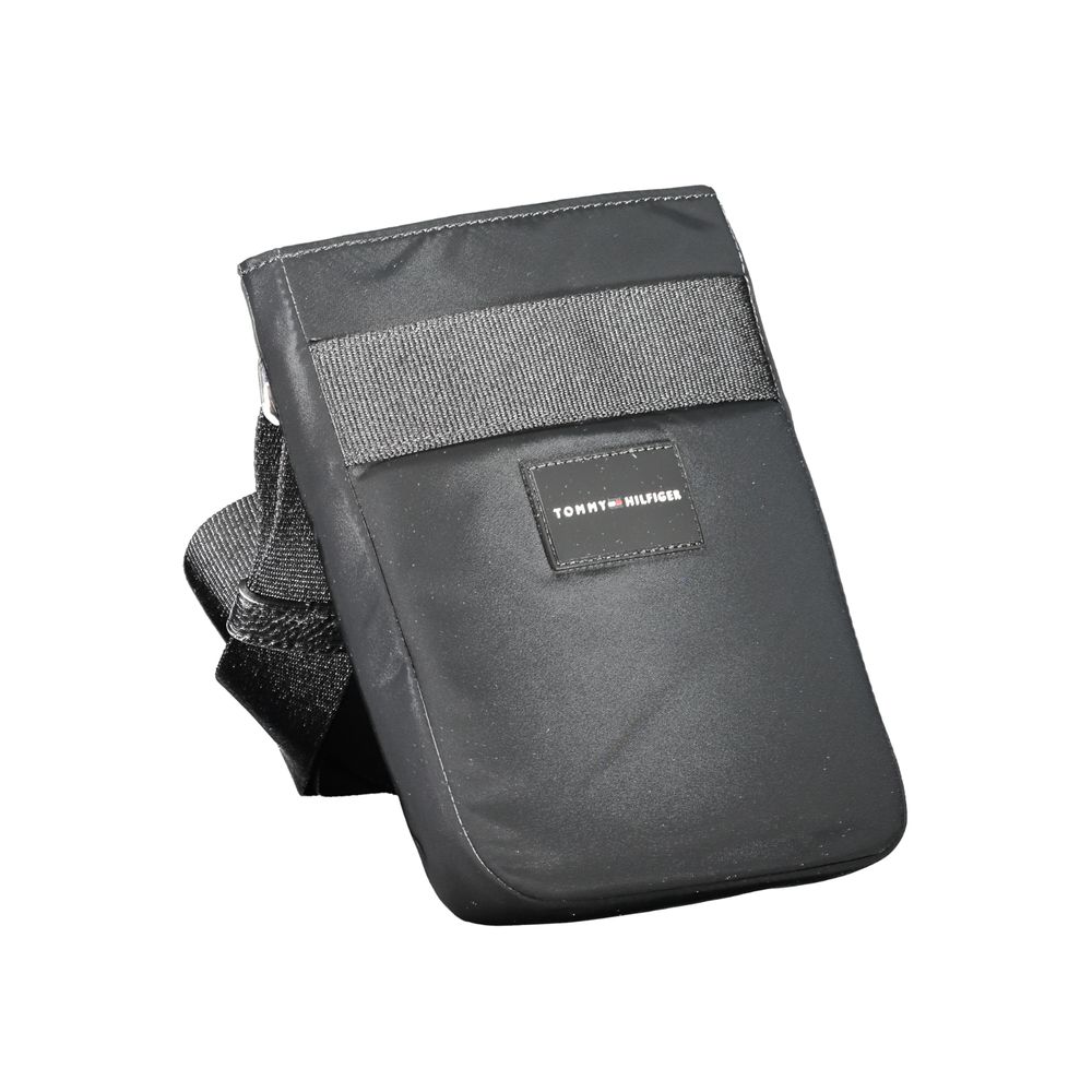 Sac bandoulière en polyester noir Tommy Hilfiger