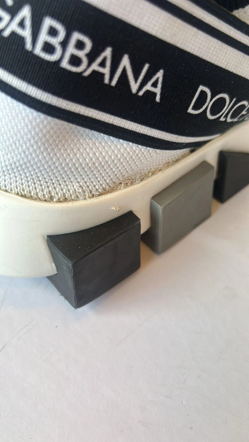Dolce & Gabbana Sorrento Sneakers Noir et Blanc