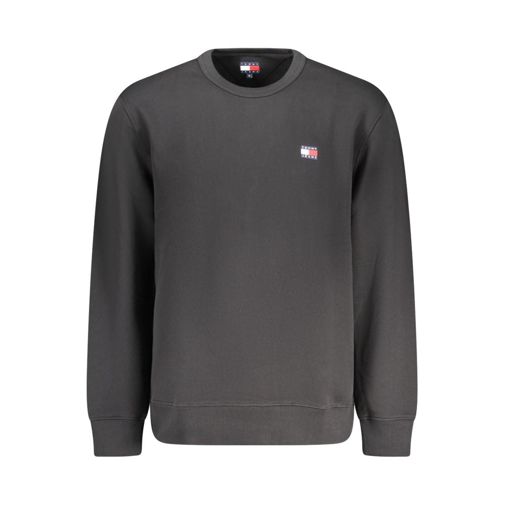 Pull en coton noir pour homme Tommy Hilfiger