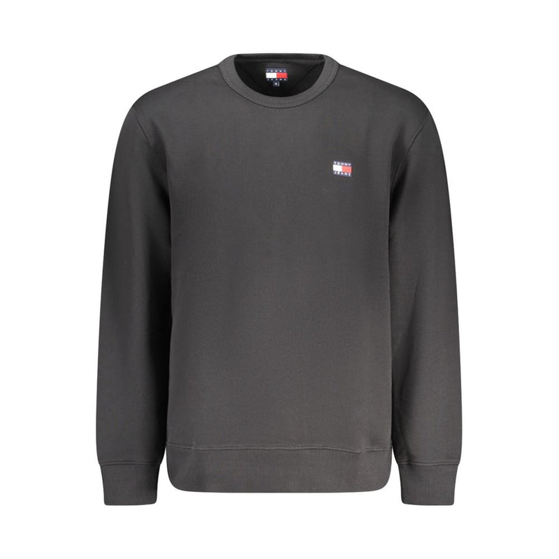 Tommy Hilfiger Zwarte Katoenen Heren Trui